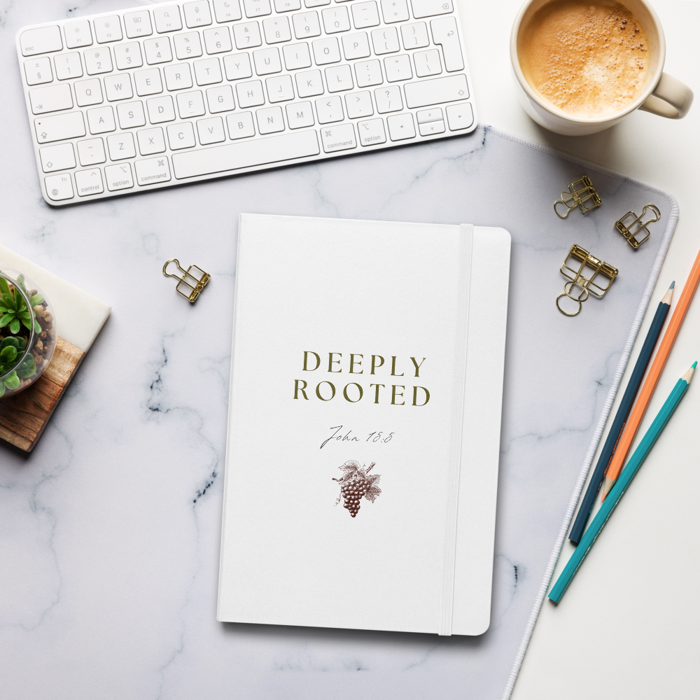 Deeply Rooted Hardcover Notebook