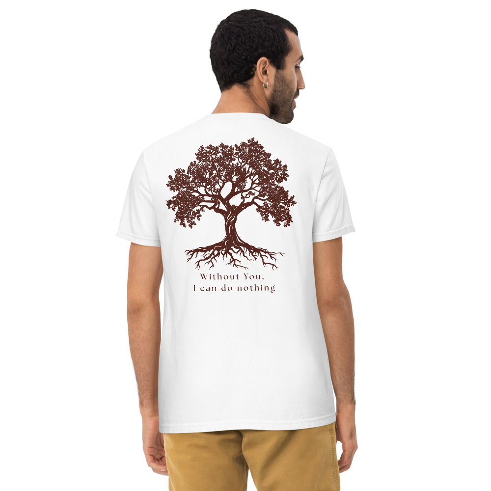 John 15:5 Short-Sleeve Unisex T-Shirt - White