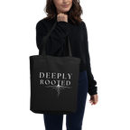 Deeply Rooted Tote Bag - Black