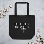 Deeply Rooted Tote Bag - Black