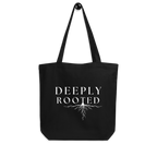 Deeply Rooted Tote Bag - Black