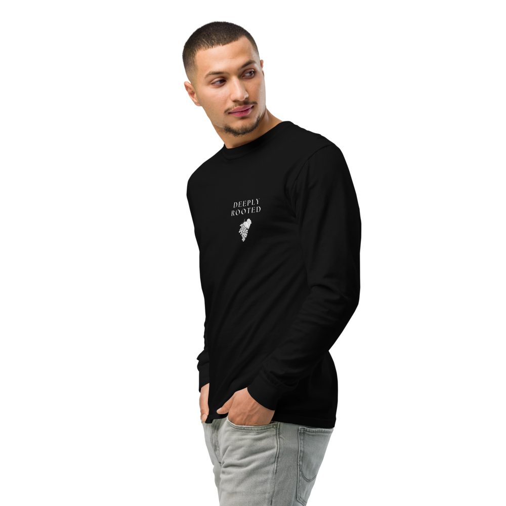 John 15:5 Long-Sleeve Unisex T-Shirt - Black